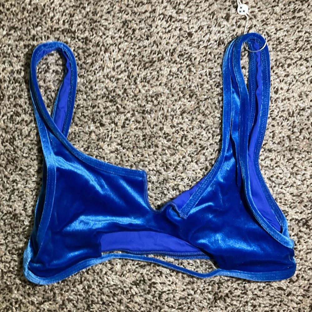 Frankies Bikinis Velvet Top
